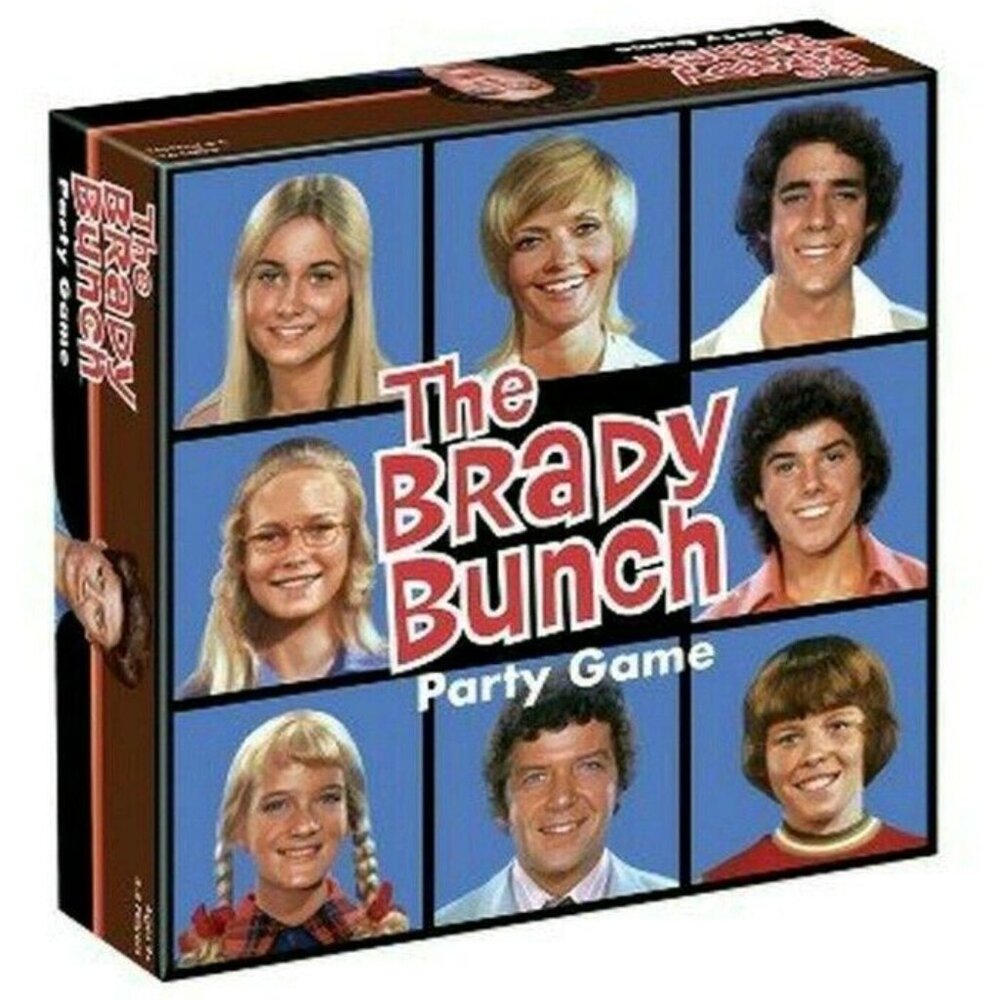 The Brady Bunch Party Game (2018) Ages 9+ 3-8 Players Prospero Hall New